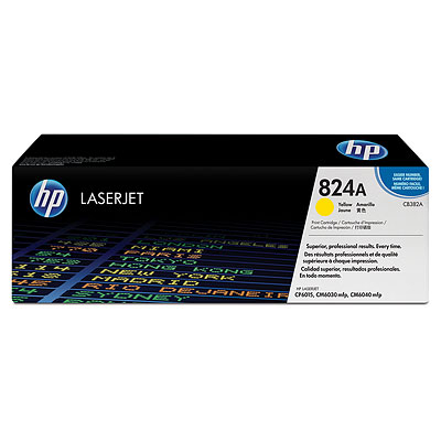 Mực in HP 824A Yellow LaserJet Toner Cartridge (CB382A)